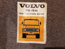 Volvo f86 lorry drivers