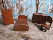 Vintage 1940s Wooden Dolls