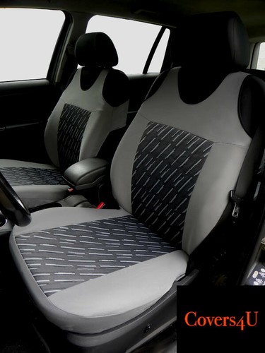 Grey car seat covers - 2,