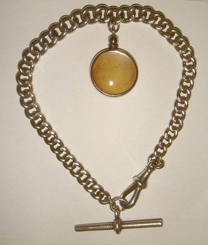 Antique sterling silver albert - antique,