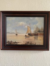 Beautiful Painting Of A Boat
