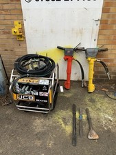 NEW SHAPE JCB BREAKER PACK PETROL HYDRAULIC & HOSES WITH ANY BREAKER & STEELS