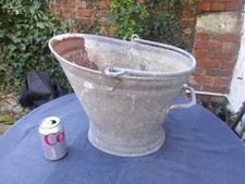 Vintage Galvanised Coal