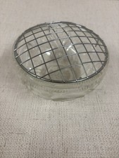 Vintage crystal cut glass rose