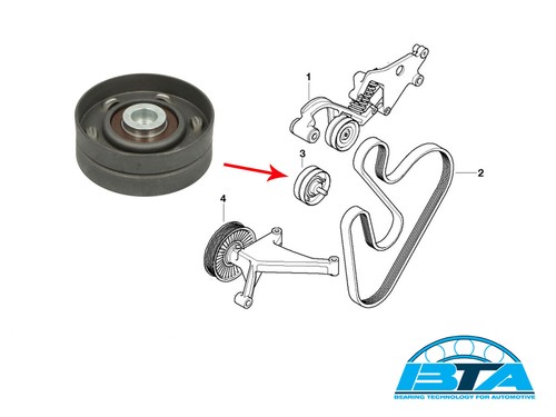 Alternator tensioner pulley - tensioner,