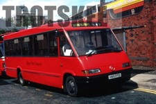 35mm Slide Wigan Bus Company Mercedes Benz 811D Optare H85PTG c1996 Original