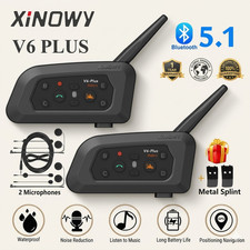 2X V6 Pro Motorcycle Intercom