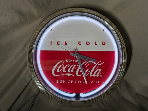 Coca cola battery neon - coca,