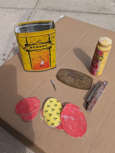 Vintage dunlop puncture repair - dunlop,