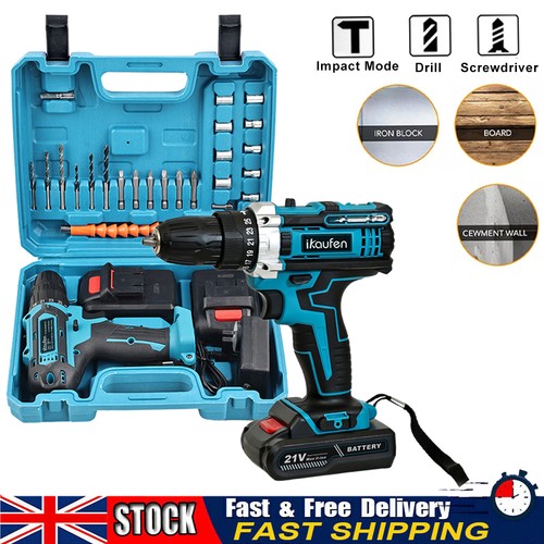 21v cordless hammer drill - 21v,