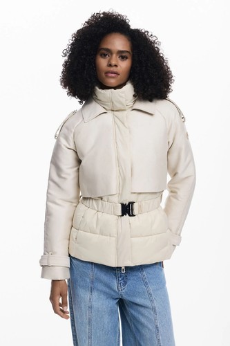 Desigual hybrid padded - hybrid, coat