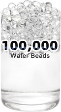 100000 Water Beads Clear,Water