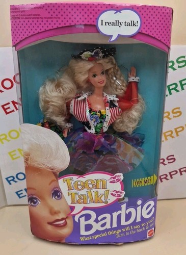 Teen talk barbie doll sealed - barbie,