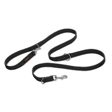 HALTI Training Lead Size Large Black  2m Professional Dog Lead Soft & Durable