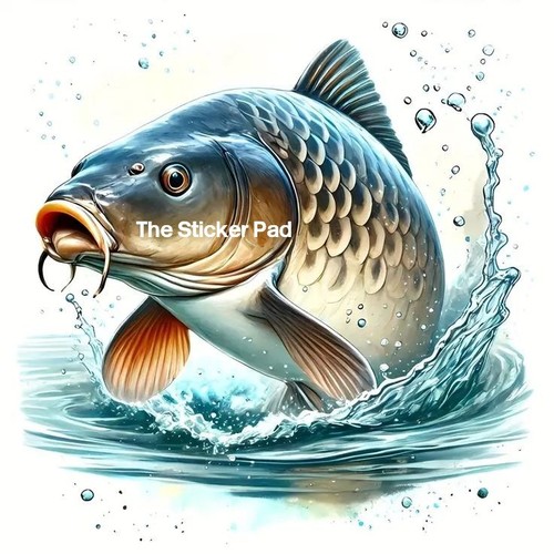 Vinyl sticker carp coarse - sticker,