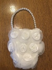 Debenhams White Satin Rose