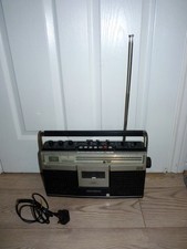 Vintage National Panasonic RS-462S Portable Cassette Tape & Radio. ***SEE VIDEO