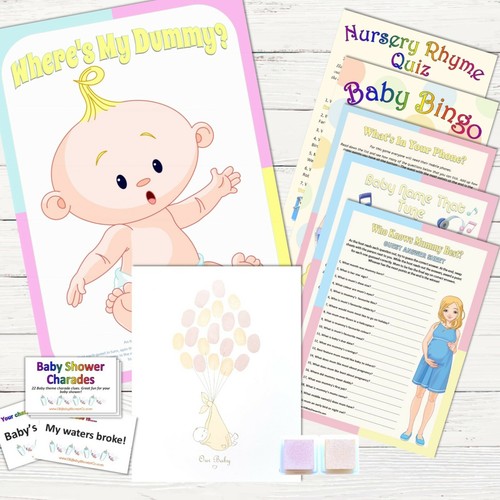 Unisex baby shower games - unisex,