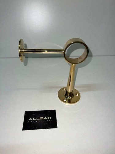 Footrail bracket with - footrail, side
