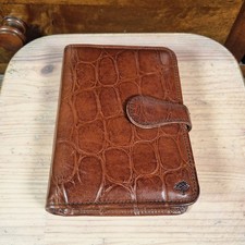 Mulberry Brown Croc Leather