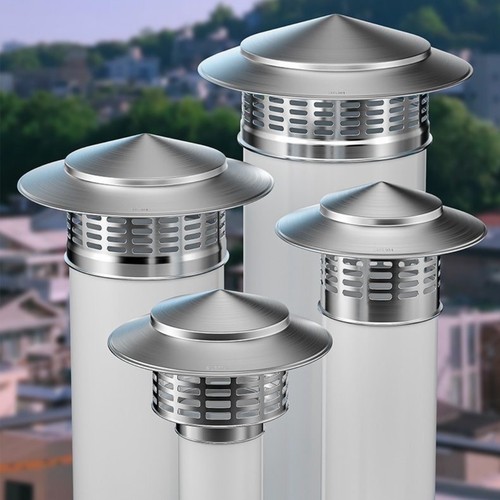 Chimney rain cap - cap, flue