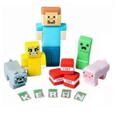 Minecraft Cake Toppers Set