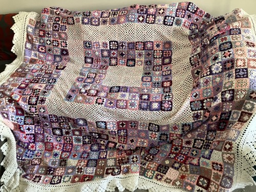 Vintage large handmade granny - vintage,