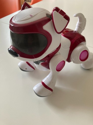 Teksta pink robot puppy - teksta,