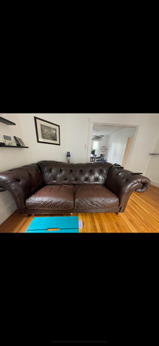 Natuzzi chocolate brown