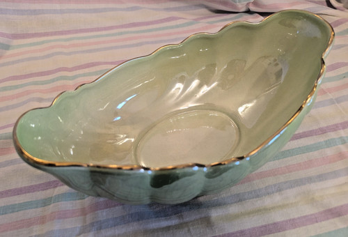 Maling lustreware oval fruit - lustreware,