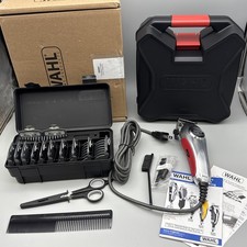 Wahl USA Pro Ultra Quiet High Torque Corded Hair Clipper + Guard Caddy