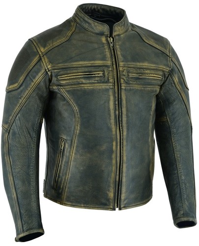 Mens distressed brown vintage - mens,