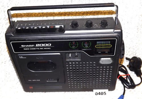 Vintage sharp 2000h radio - gf-2000h,