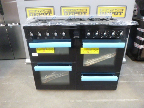 Smeg range cooker black - smeg,