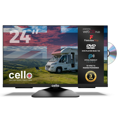 Cello inch smart volt tv - inch,