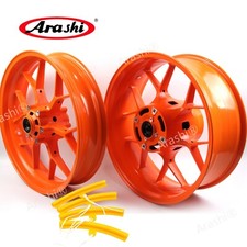 per Honda CBR1000RR 2008-2016 Arancia Repsol Cerchio ruota anteriore posteriore