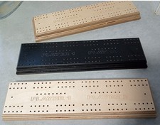 Home made Cribbage board