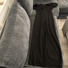 Lipsy London Black Laced Top