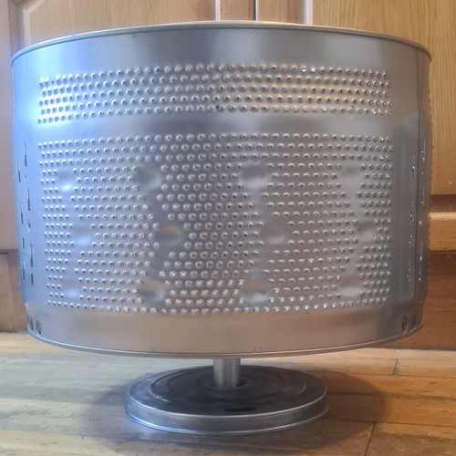 Washing machine drum fire pit