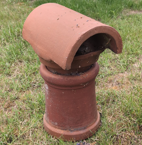 Terracotta fire clay - terracotta, chimney