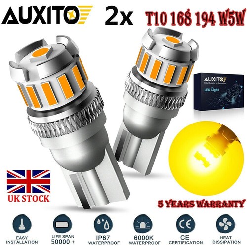 Auxito t10 w5w 501 led - 501, amber