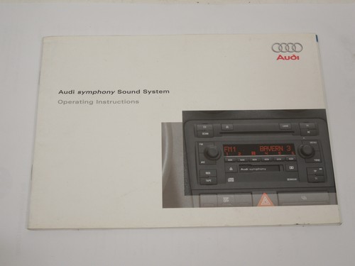 Audi symphony stereo - symphony, sound