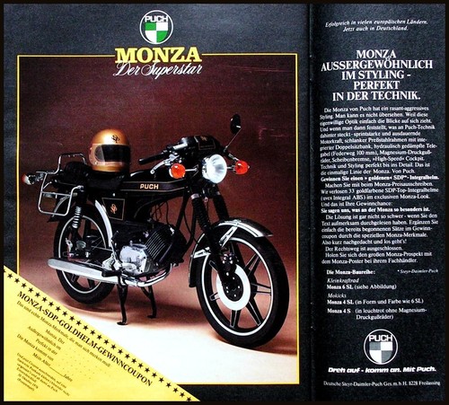 Puch monza jps - monza, original