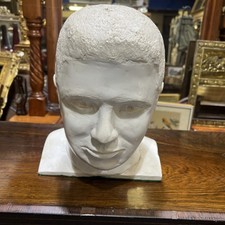 Vintage Plaster Bust Statue