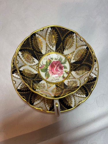Rare vintage paragon - rose, gold