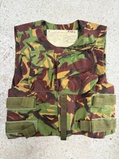 BRITISH ARMY BODY ARMOUR COVER VEST 170/112 PLATE CARRIER  FLAK JACKET CAMO B11