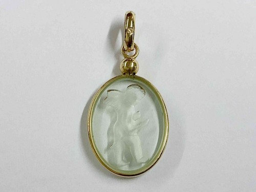 Vintage lalique gold plated - lalique,