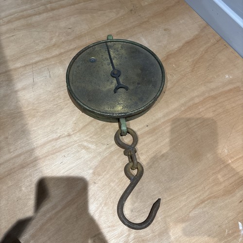 Vintage large butchers - large, scales