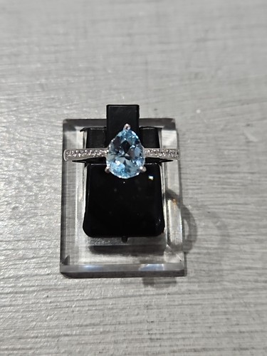 14ct white gold blue - 14ct,