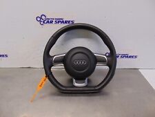 Audi TT Steering wheel 8J MK2 06-09 Black Leather flat bottom 8J0419091